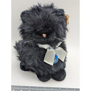 Dakin Ember Kitty Black Cat Plush Nature Babies 1985 11 Inch Stuffed Animal Toy